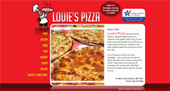 Desktop Screenshot of louiespizzawoburn.com